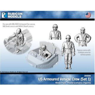 US Armored Vehicle Crew (Set 1)- Pewter (EN)