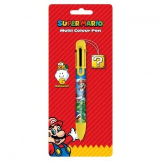 Pyramid Mehrfarbiger Stift - Super Mario (Farbblock)