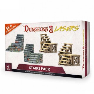 Dungeons &amp; Lasers - Stairs Pack