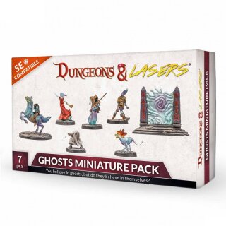 Dungeons &amp; Lasers - Ghosts Miniature Pack