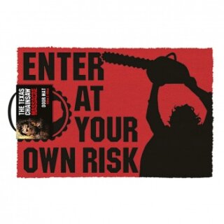 Pyramid door mat - Texas Chainsaw Massacre (Enter At Your Own Risk)