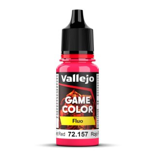 Game Color Fluo Red 18 ml (72157)