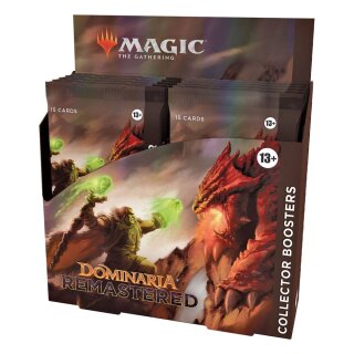 Magic the Gathering: Dominaria Remastered Collectors Booster Display (12) (EN)