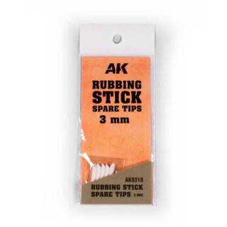 Rubbing Stick Spare Tips (3mm)
