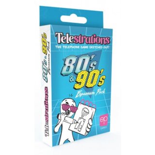 Telestrations: 80s &amp; 90s Expansion Pack (EN)