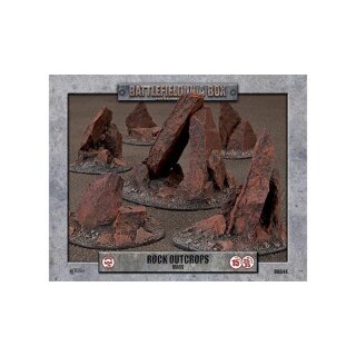 Battlefield in a Box: Rock Outcrops - Mars (6)