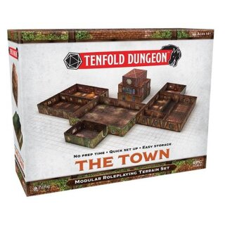 Tenfold Dungeon 3D Terrain Setting: The Town (EN)