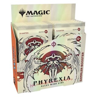 Magic the Gathering Phyrexia: Alles wird eins Collector Booster Display (12) (DE)