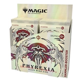 Magic the Gathering Phyrexia: Alles wird eins Collector Booster Display (12) (DE)