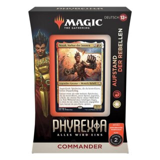 Magic the Gathering Phyrexia: Alles wird eins Commander Deck 2 - Aufstand der Rebellen (1) (DE)