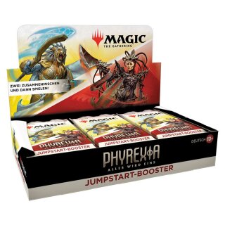 Magic the Gathering Phyrexia: Alles wird eins Jumpstart Booster Display (18) (DE)