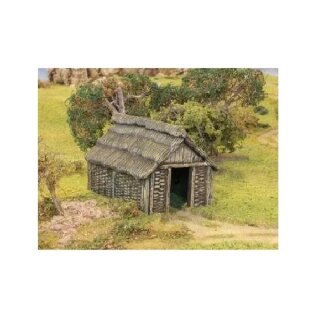Wattle-Timber Outbuilding (28mm)