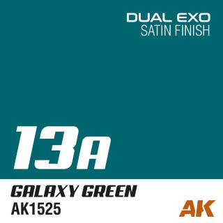 Dual Exo 13A - Galaxy Green (60ml)