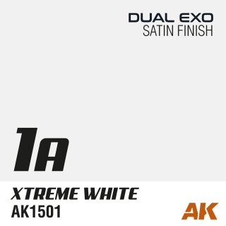 Dual Exo Set 1 - 1A Xtreme White &amp; 1B Robot White