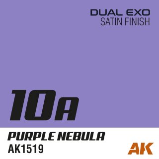 Dual Exo Set 10 - 10A Purple Nebula &amp; 10B Purple Andromeda