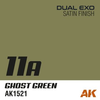 Dual Exo Set 11 - 11A Ghost Green &amp; 11B Rebel Green