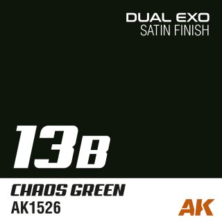 Dual Exo Set 13 - 13A Galaxy Green &amp; 13B Chaos Green