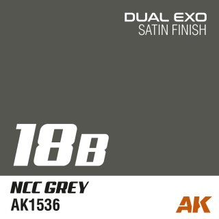 Dual Exo Set 18 - 18A Starship Grey &amp; 18B NCC Grey