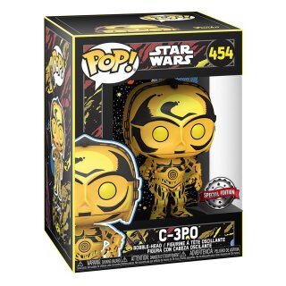 Funko POP! Star Wars Retro Series Vinyl Figur C-3PO 9 cm