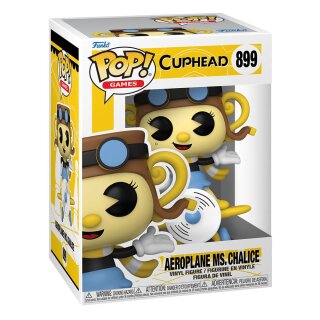 Funko POP! Cuphead: Games Vinyl Figur Aeroplane Chalice 9 cm