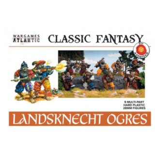 Classic Fantasy: Landsknecht Ogres (9) (28mm)