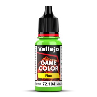 Game Color Fluo Green 18 ml (72104)