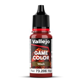 Game Color Wash Red (18ml)