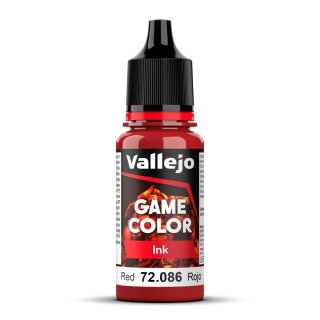 Game Color Ink Red 18 ml (72086)