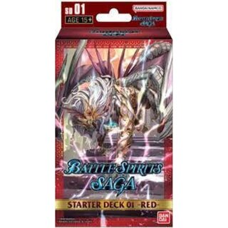 Battle Spirits Saga: Starter Deck &quot;Red&quot; SD01 (EN)