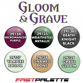 Reaper Fast Palette: Gloom and Grave Colors