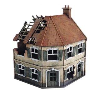 Destroyed Town Scenery Set (20mm)