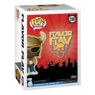 Funko POP! Rocks: Flavor FlavVinyl Figur 9 cm