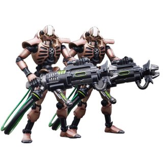 Warhammer 40k Actionfigur: Necrons - Szarekhan Dynasty Immortals with Tesla Carbine (2er-Pack)