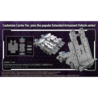 30mm 1/144 Extended Armament Vehicle (Customize Carrier Ver.)