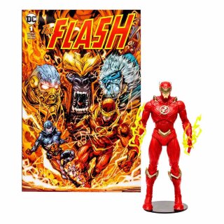 DC Direct Page Punchers Actionfigur &amp; Comic The Flash Barry Allen (The Flash Comic)