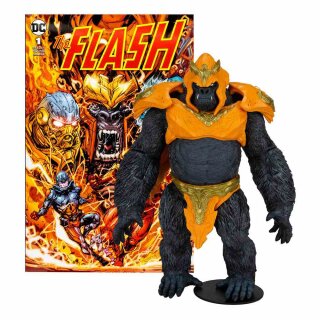 DC Direct Page Punchers Megafigs Actionfigur &amp; Comic Gorilla Grodd (The Flash Comic)