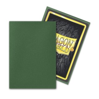 Dragon Shield Japanese Matte Sleeves - Forest Green (60)