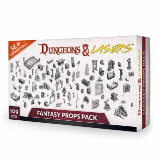 Dungeons &amp; Lasers - Fantasy Props Pack