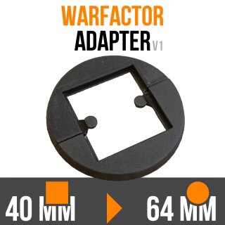 Plastic Adapters 40mm-64mm V1 (Raw Grey) (5)