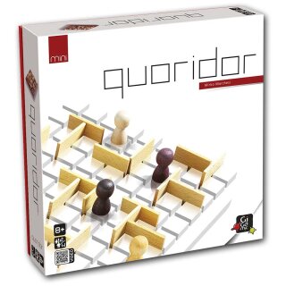Quoridor Mini, Portable Wooden Strategy Board Game, Ages 8+ – Dragonfly  Castle