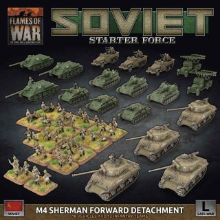 Soviet M4 Sherman Forward Detachment (EN)