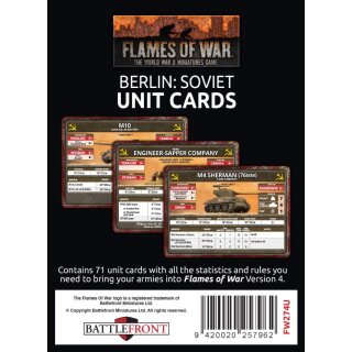 Berlin: Soviet Unit Cards (EN)