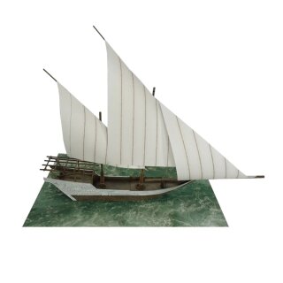 Arab Dhow Sailing Ship (28 mm)