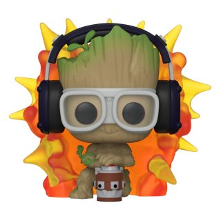 Ich bin Groot POP! Vinyl Figur - Groot Mit Detonator