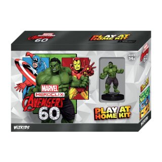 Marvel HeroClix: Avengers 60th Anniversary Play at Home Kit - Hulk (EN)