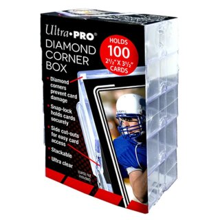 UP - Diamond Corner 100 Count Card Box (10)