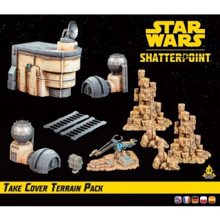 Star Wars: Shatterpoint &ndash; Take Cover Terrain Pack (Gel&auml;ndeset &bdquo;In Deckung!&ldquo;) (Multilingual)