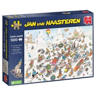 Puzzle: Es geht nur bergab (van Haasteren) (1000 Teile)