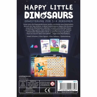 Happy Little Dinosaurs &ndash; Erweiterung f&uuml;r 5 bis 6 Personen (DE)