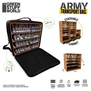 Green Stuff World - Army Tragetasche f&uuml;r Miniaturen